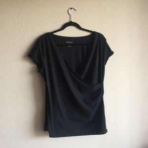 Merona Black Short Sleeve Top